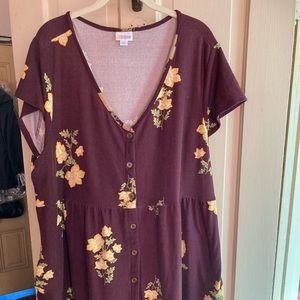 Summer floral dress